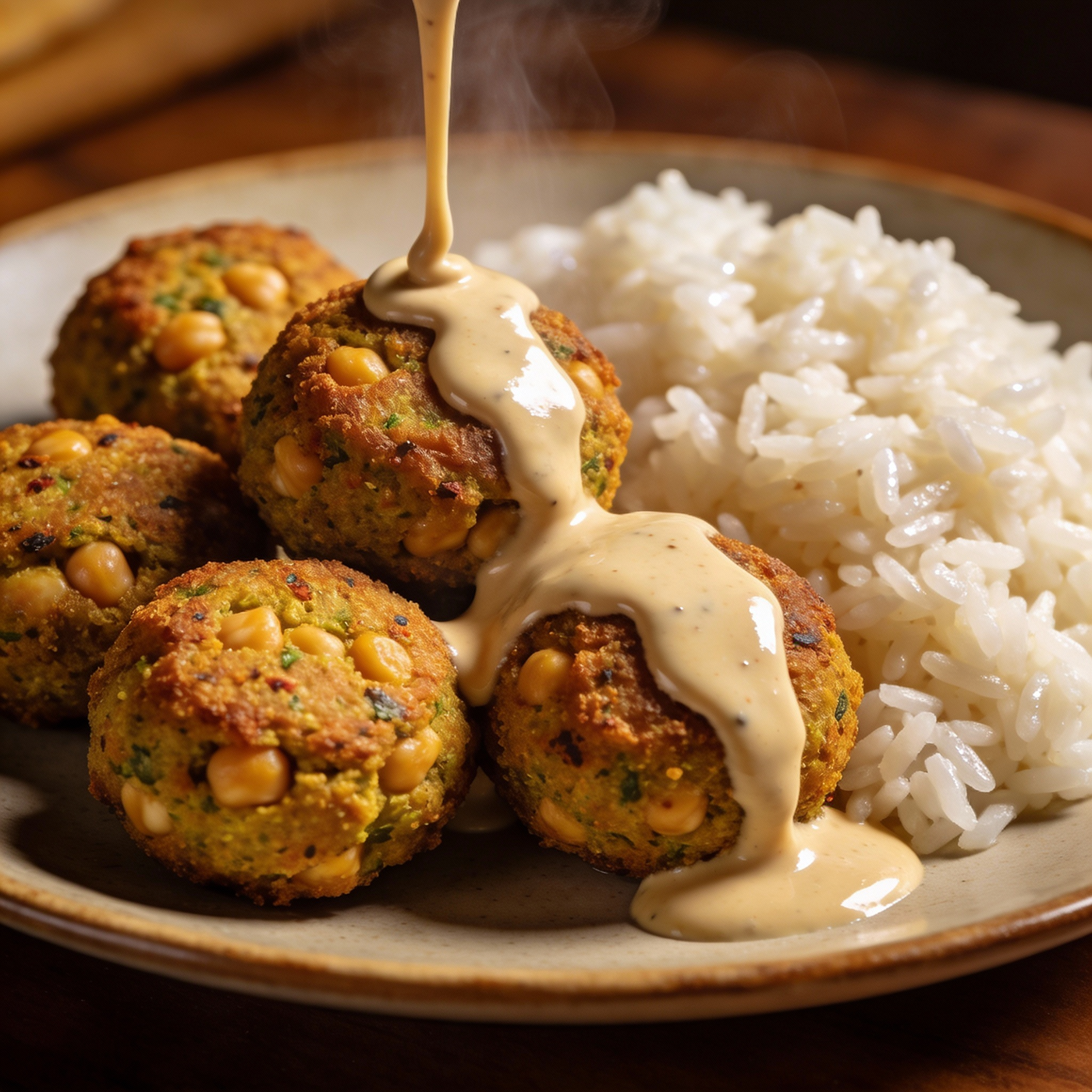 Falafel Maison & Riz